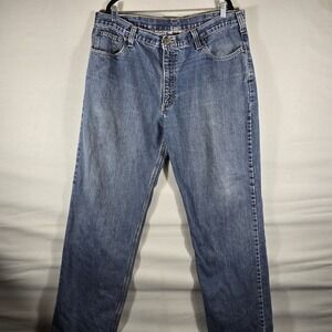 Carhartt Denim‎ Jeans Mens 40x32 Blue Relaxed Fit Pants Workwear 101483-968